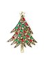 Original American Christmas Tree Brooch, 1950