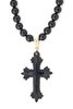 Antique Cross Made of Whitby Jet